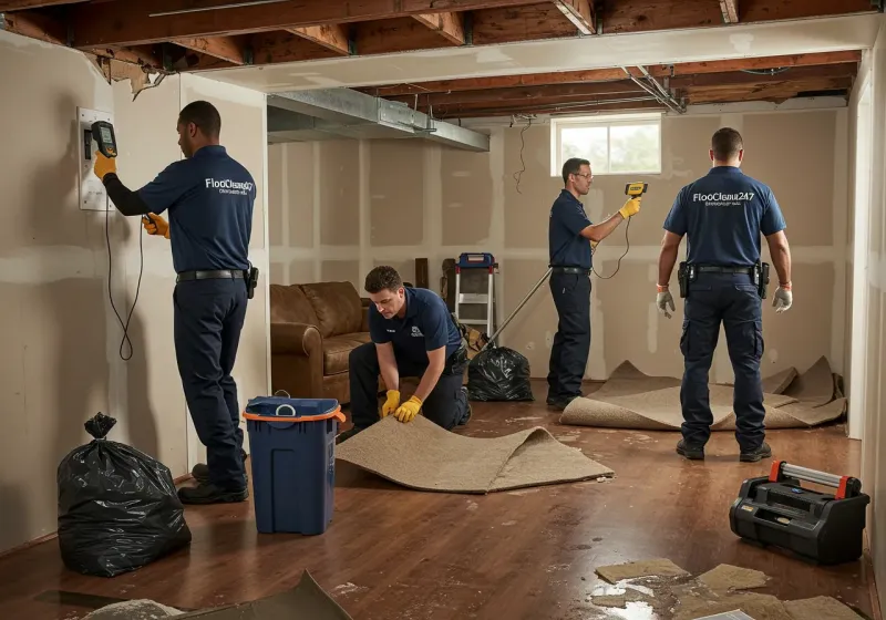 Flood DamageMaterial Assessment and Debris Removal process in Lanai City, HI